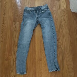 Brandy Melville Blue Straight Leg Jeans